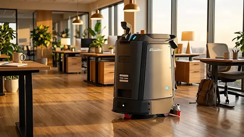 How CenoBots L3 works where large robots can't - Commercial cleaning robots - CenoBots