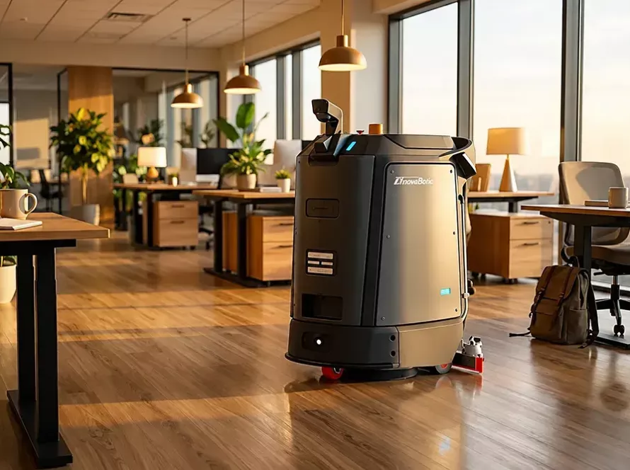 How CenoBots L3 works where large robots can't - Commercial cleaning robots - CenoBots