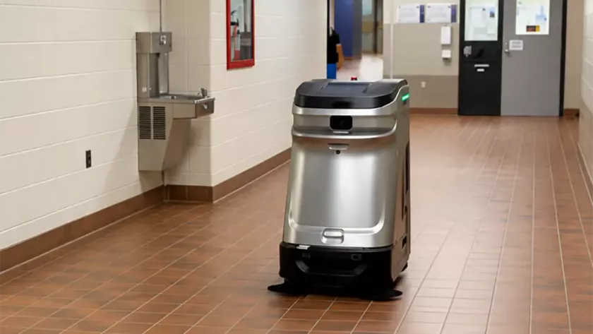 Kako funkcioni&scaron;e Spot Cleaning kod CenoBots robota - Roboti za či&scaron;ćenje hodnika u poslovnom objektu