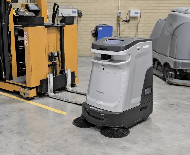 Kako funkcioni&scaron;e ciljano AI či&scaron;ćenje poda: CenoBots SP50